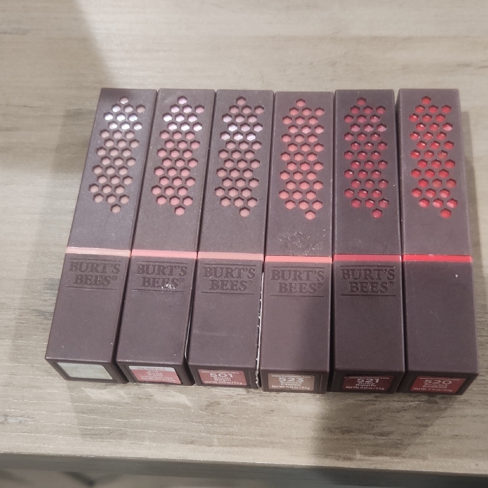 Burt's Bees Assorted Lipsticks - 6 Piece Set